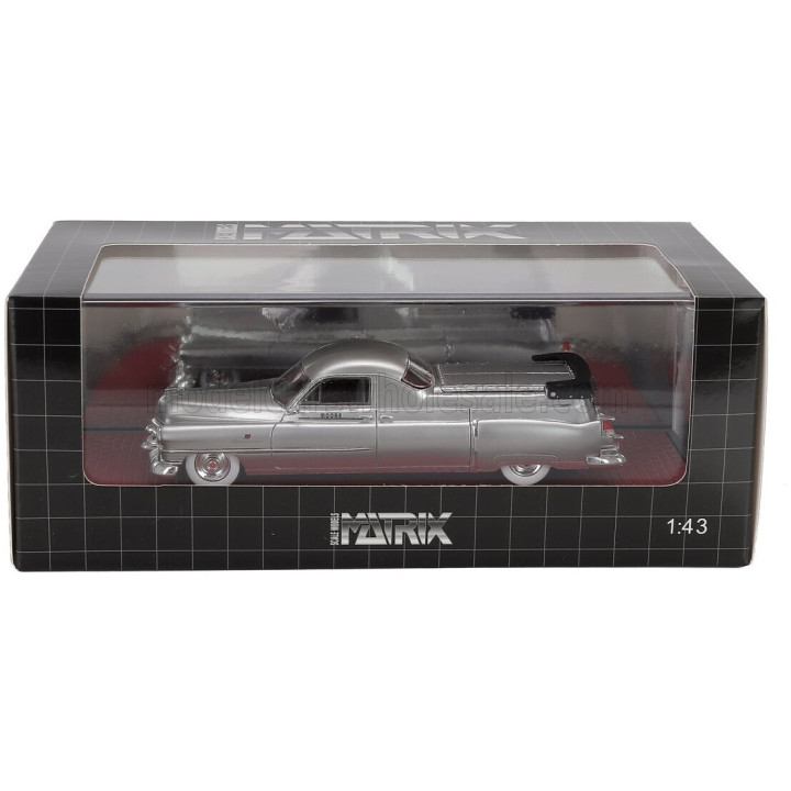 MATRIX SCALE MODELS CADILLAC PROFESSIONAL S&S FLORENTINE FLOWER 1951 - SILVER 1/43