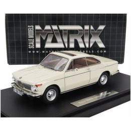 MATRIX SCALE MODELS BMW 1602 BAUR COUPE 1967 - CREAM 1/43