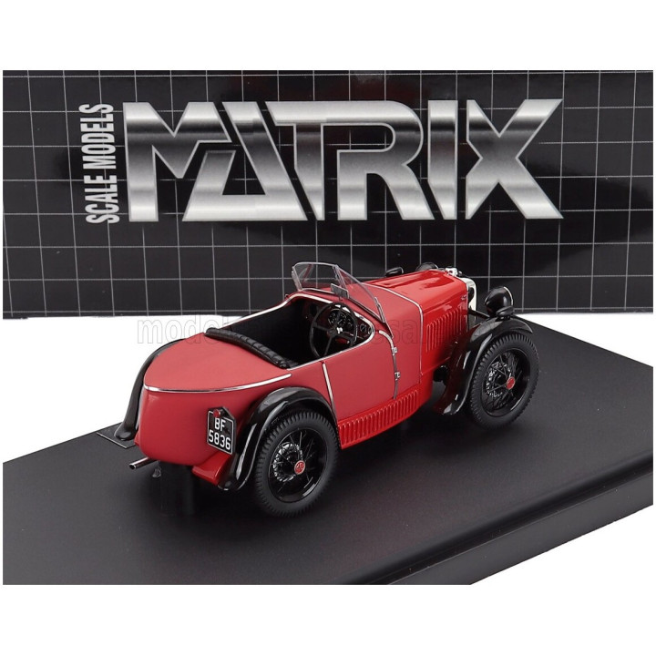 MATRIX SCALE MODELS MG M-TYPE 1932 - RED 1/43