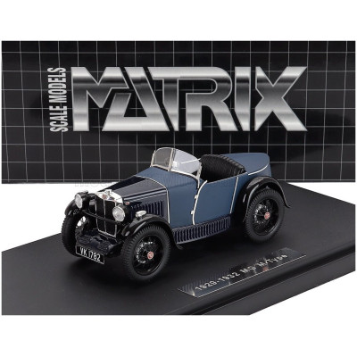MATRIX SCALE MODELS MG M-TYPE 1932 - BLUE 1/43