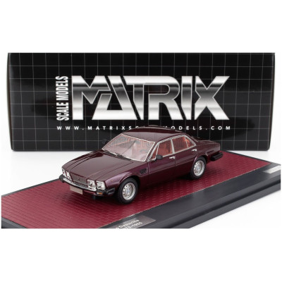 MATRIX SCALE MODELS DE TOMASO DEAUVILLE 2-SERIES 1983 - RED MET 1/43