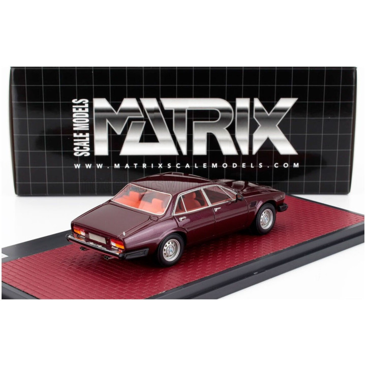 MATRIX SCALE MODELS DE TOMASO DEAUVILLE 2-SERIES 1983 - RED MET 1/43
