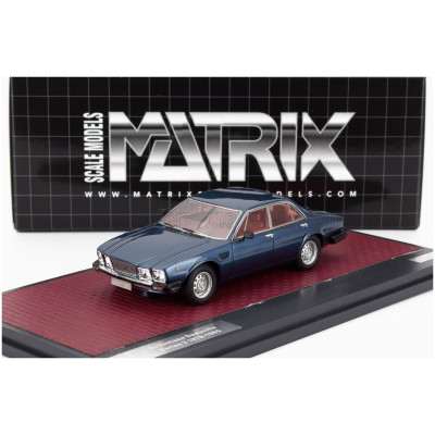 MATRIX SCALE MODELS DE TOMASO DEAUVILLE 2-SERIES 1983 - BLUE MET 1/43