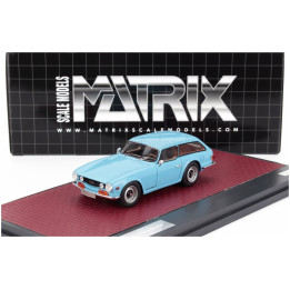 MATRIX SCALE MODELS TRIUMPH TR6 SHOOTING BRAKE SW STATION WAGON 1974 - LIGHT BLUE 1/43