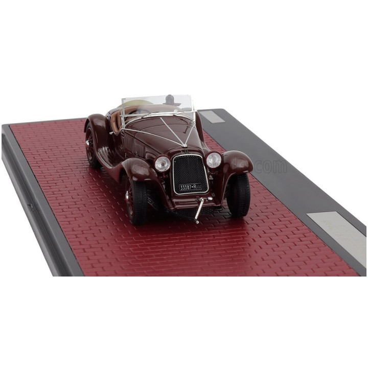 MATRIX SCALE MODELS MASERATI V4 SPORT 16V SPIDER CABRIOLET 1929 - BORDEAUX 1/43