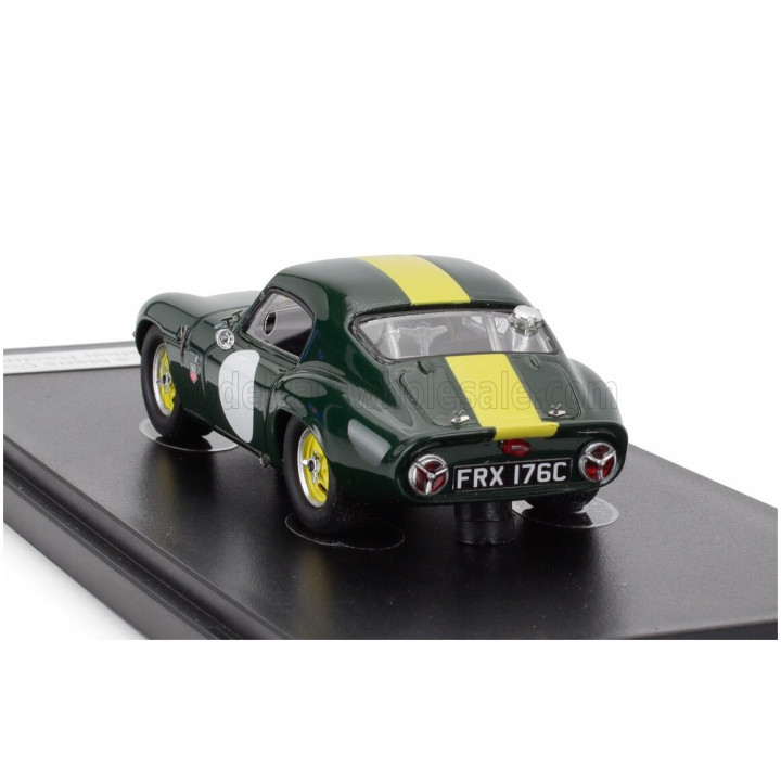 MATRIX SCALE MODELS LOTUS ELAN 26R COUPE N 00 RACING 1964 - GREEN YELLOW 1/43
