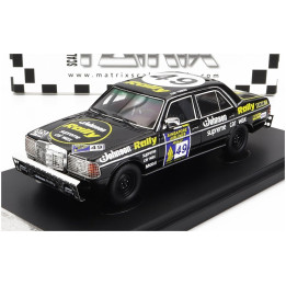 MATRIX SCALE MODELS MERCEDES BENZ E-CLASS 280E N 49 2nd RALLY LONDON - SIDNEY MARATHON 1977 T.FOWKES - P.O'GORMAN - BLACK 1/43