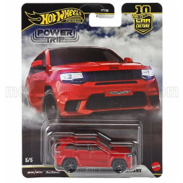 MATTEL HOT WHEELS JEEP GRAND CHEROKEE TRACKHAWK 2019 - RED 1/64