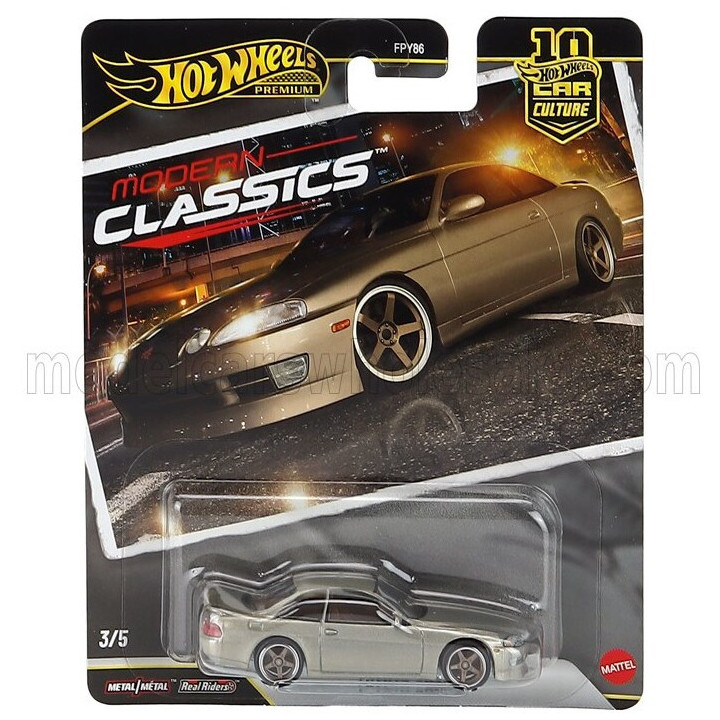 MATTEL HOT WHEELS TOYOTA SOARER 1988 - SILVER 1/64