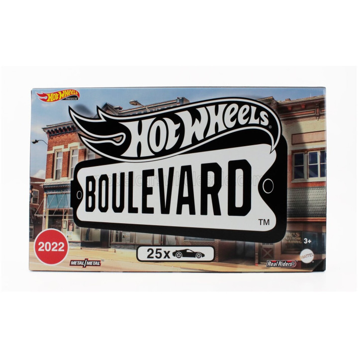 MATTEL HOT WHEELS PORSCHE SET BOULEVARD ASSORTMENT 25 CARS PIECES - VARIOUS 1/64