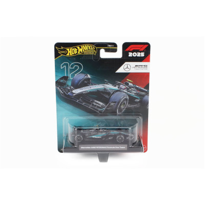 MATTEL HOT WHEELS MERCEDES GP F1 W16 TEAM AMG PETRONAS MOTORSPORT N 12 SEASON 2025 ANDREA KIMI ANTONELLI - BLACK SILVER GREEN