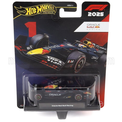 MATTEL HOT WHEELS RED BULL F1 RB21 TEAM ORACLE RED BULL RACING N 1 SEASON 2025 MAX VERSTAPPEN - BLUE YELLOW RED 1/64