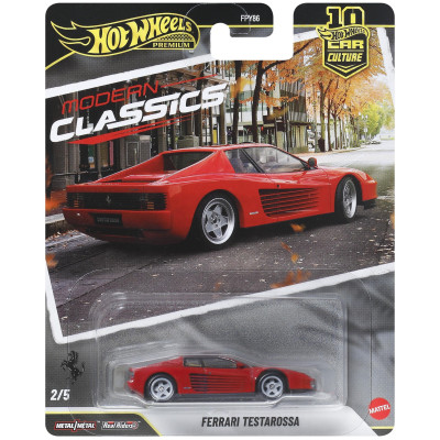 MATTEL HOT WHEELS FERRARI TESTAROSSA 1984 - RED 1/64