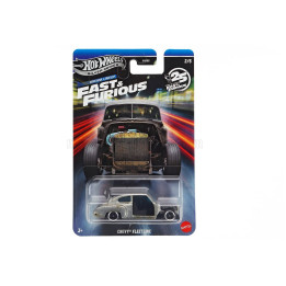 MATTEL HOT WHEELS CHEVROLET DOM'S FLEETLINE 1948 - FAST & FURIOUS - GREY 1/64