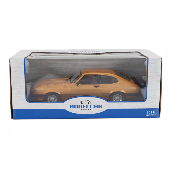 MCG FORD ENGLAND CAPRI MKIII COUPE 1978 - GOLD 1/18