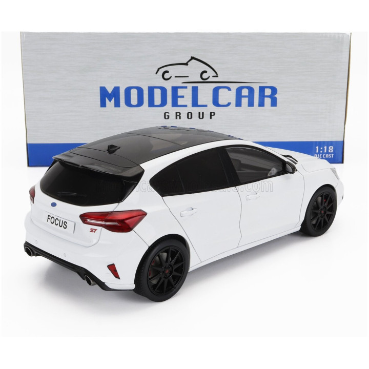 MCG FORD ENGLAND FOCUS ST 2022 - WHITE 1/18
