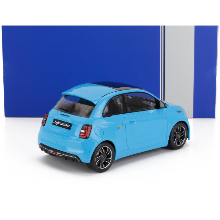 MCG FIAT 500e ABARTH 2024 - LIGHT BLUE 1/18