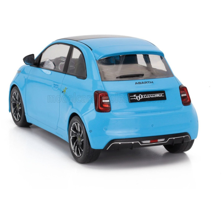 MCG FIAT 500e ABARTH 2024 - LIGHT BLUE 1/18