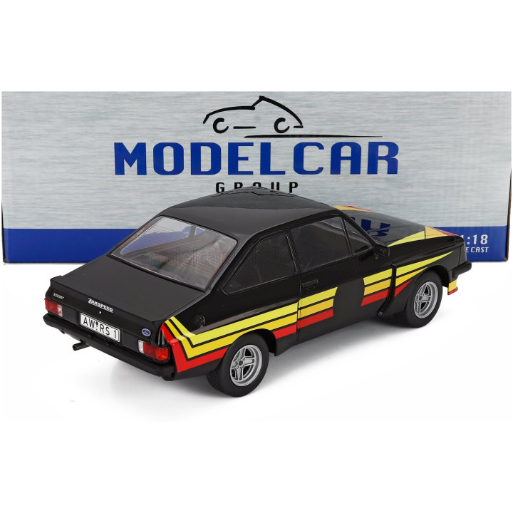 MCG FORD ENGLAND ESCORT MKII RS 2000 1973 - BLACK 1/18