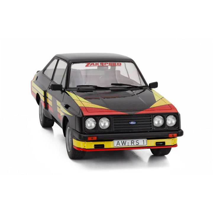 MCG FORD ENGLAND ESCORT MKII RS 2000 1973 - BLACK 1/18