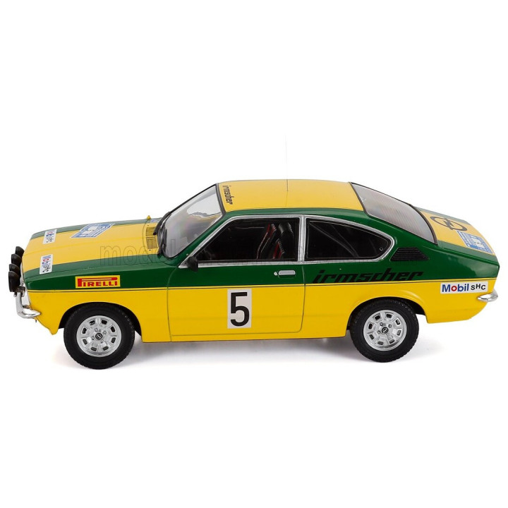 MCG OPEL KADETT C COUPE GT/E (night version) N 5 RALLY INTERNATIONAL SACHS WINTER 1976 WALTER SMOLEJ - CHRISTIAN GEISTDORFER