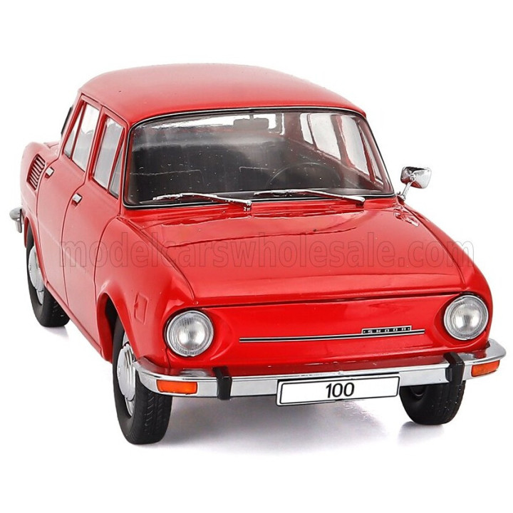 MCG ŠKODA 100 1969 - RED 1/18