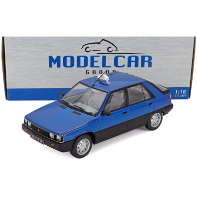 MCG RENAULT R11 TXE TAXI 1985 - BLUE 1/18