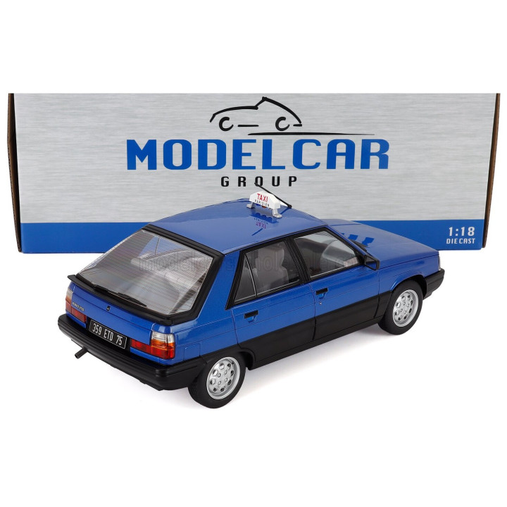 MCG RENAULT R11 TXE TAXI 1985 - BLUE 1/18