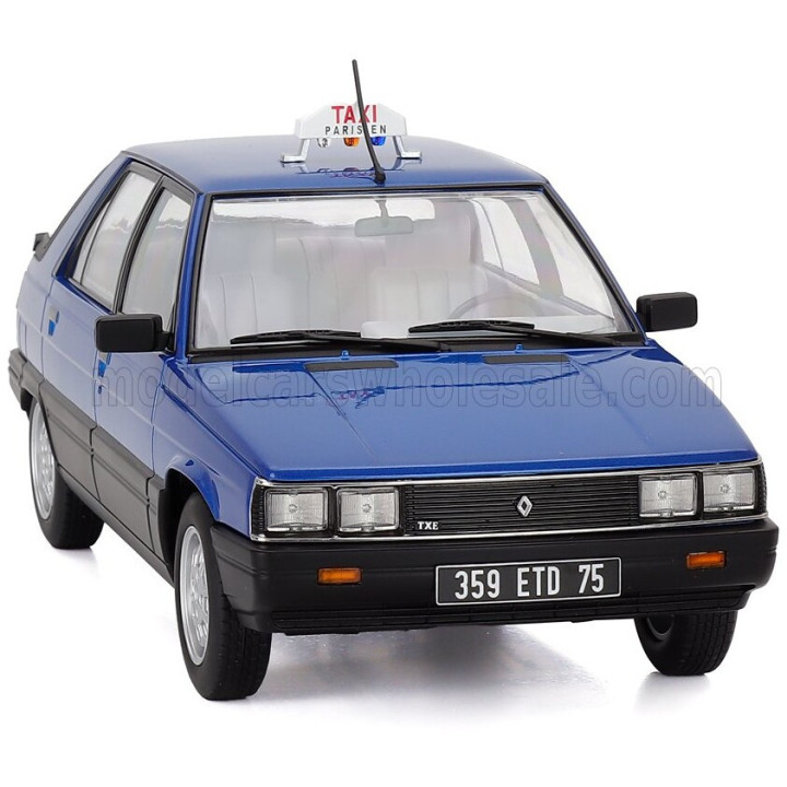 MCG RENAULT R11 TXE TAXI 1985 - BLUE 1/18