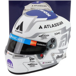 MINI HELMET BELL HELMET ALEXANDER ALBON 2026 F1 FW48 TEAM WILLIAMS RACING N 23 - WHITE 1/2