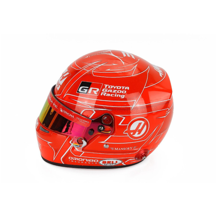 MINI HELMET BELL HELMET ESTEBAN OCON 2026 F1 VF-26 TEAM TGR HAAS N 31 - RED 1/2