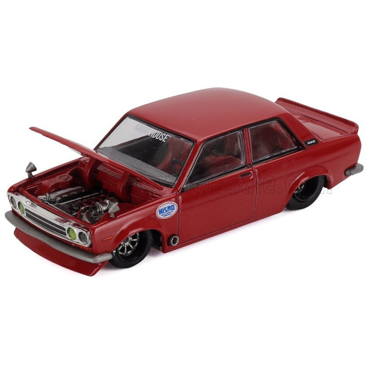 MINI GT DATSUN 510 STREET NISMO V3 1969 - RED 1/64