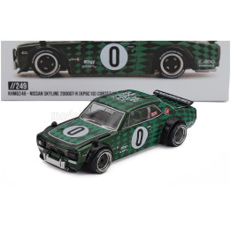 MINI GT NISSAN SKYLINE GT-R (KPGC10) N 0 CORTEZ V1 1969 - GREEN 1/64