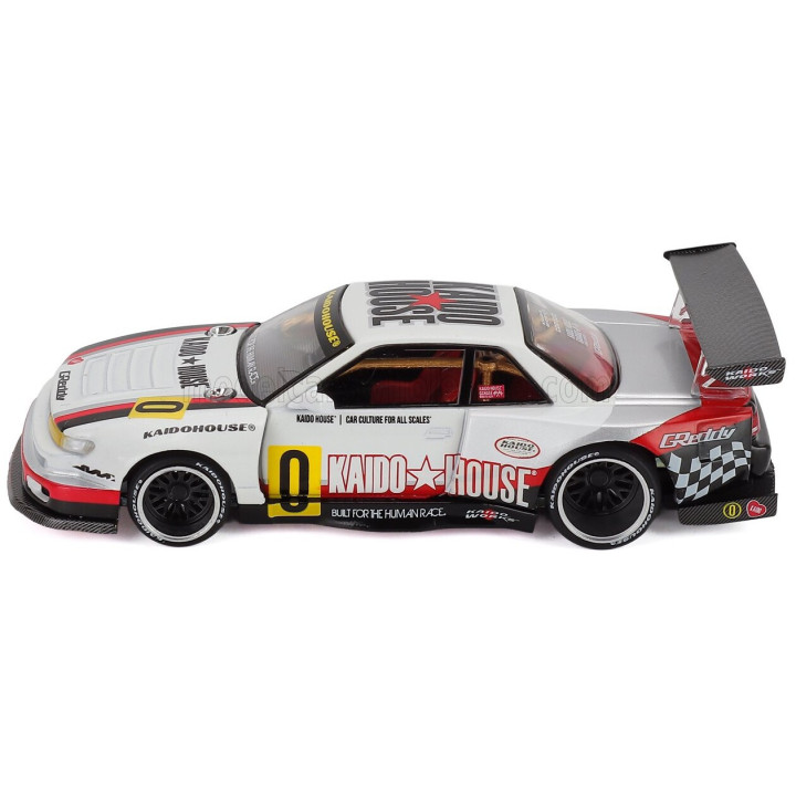 MINI GT NISSAN SILVIA (S13) CIRCUIT SPEC N 0 V1 COUPE 1991 - WHITE 1/64