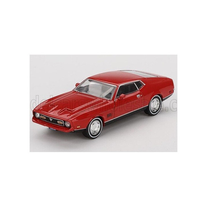 MINI GT FORD USA MUSTANG MACH-1 COUPE 1971 - 007 JAMES BOND - DIAMONDS ARE FOREVER - UNA CASCATA DI DIAMANTI - SPANISH BLISTER