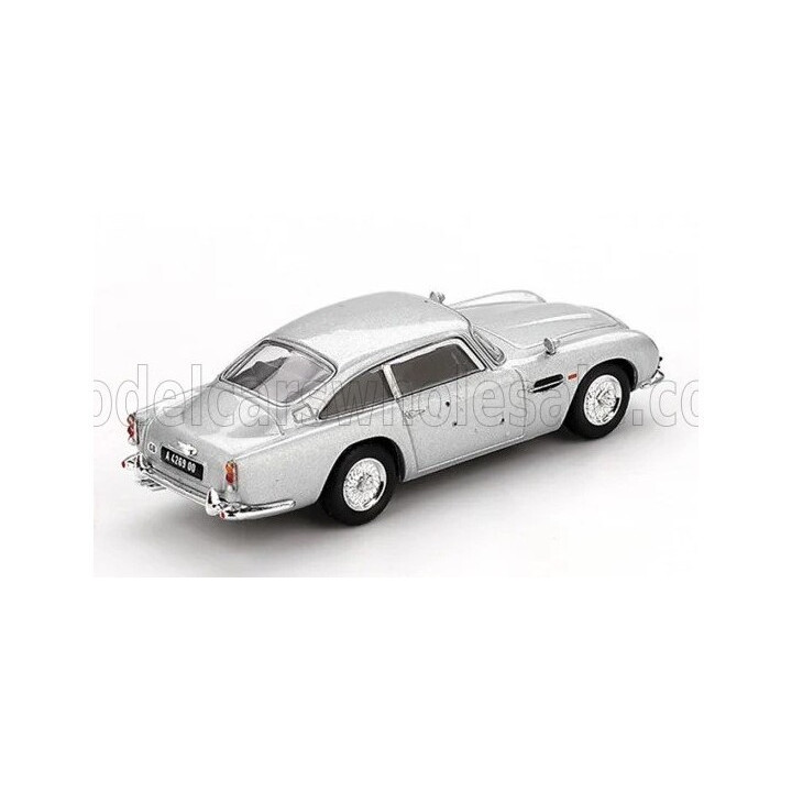 MINI GT ASTON MARTIN DB5 1964 - 007 JAMES BOND - SKYFALL - SPANISH BLISTER PACKAGING - SILVER 1/64
