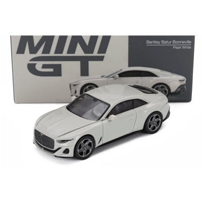 MINI GT BENTLEY BATUR LHD 2022 - WHITE PEARL 1/64