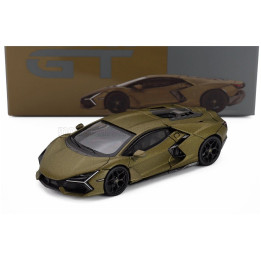 MINI GT LAMBORGHINI REVUELTO HYBRID 2023 - MATT GREEN 1/64