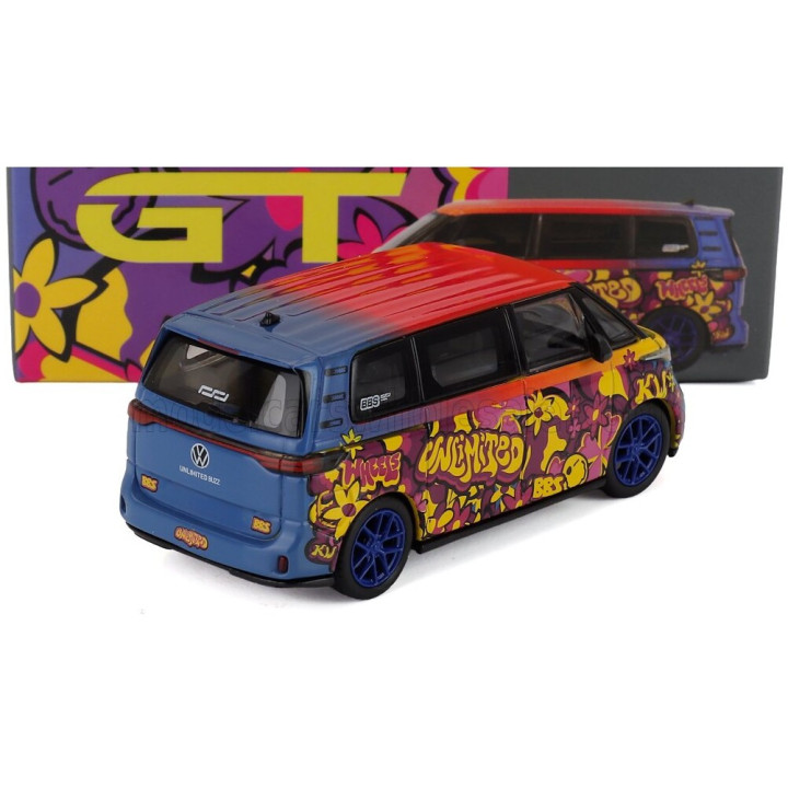 MINI GT VOLKSWAGEN ID.BUZZ MINIBUS KW/BBS LHD 2023 - VARIOUS 1/64