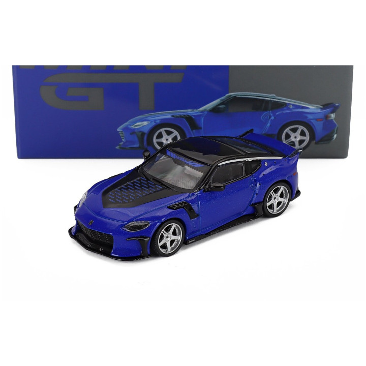 MINI GT NISSAN FAIRLADY Z VEILSIDE FFZ400 2024 - BLUE BLACK 1/64