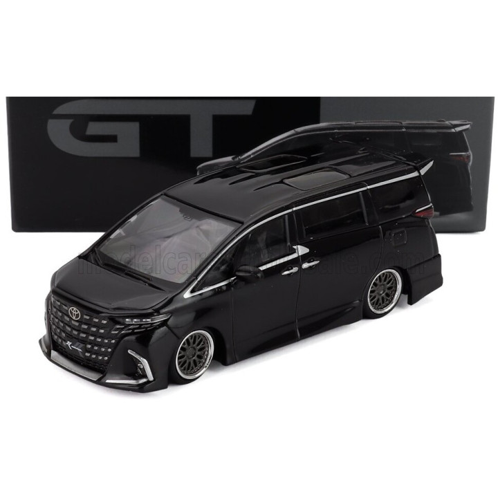 MINI GT TOYOTA ALPHARD 40 MINIVAN LHD 2025 - BLACK 1/64
