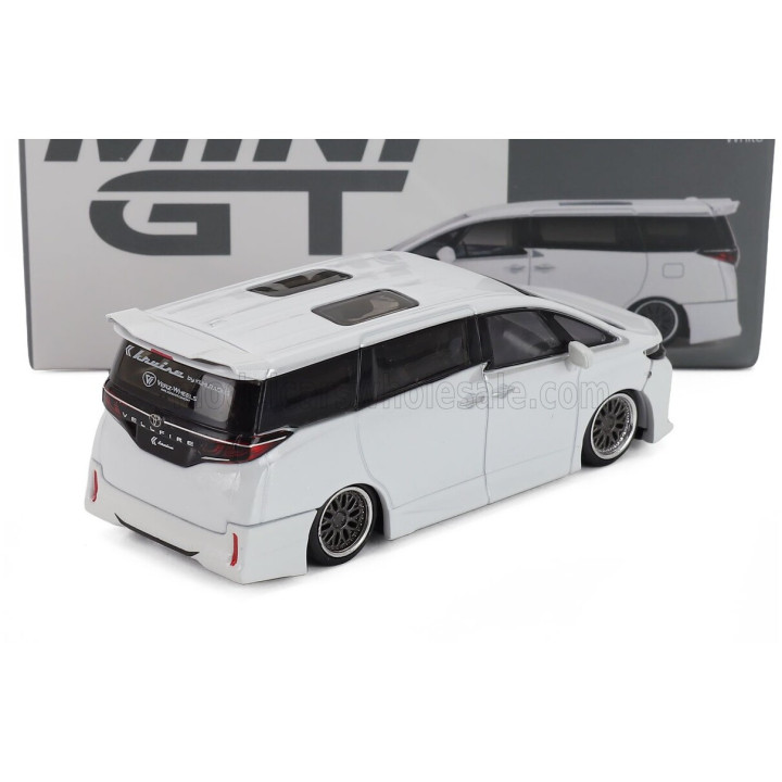 MINI GT TOYOTA VELLFIRE 40 MINIVAN LHD 2025 - WHITE 1/64