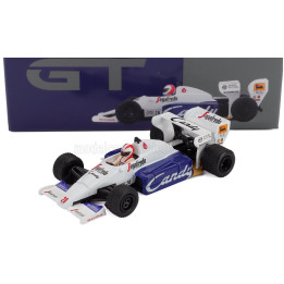 MINI GT TOLEMAN F1 TG184 HART TURBO N 20 MONACO GP 1984 JOHNNY CECOTTO - BLUE WHITE RED 1/64