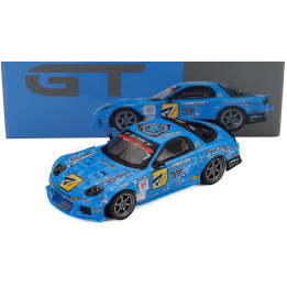 MINI GT MAZDA RX-7 (FD3S) RE-AMEMIYA D1GP LHD 2025 - LIGHT BLUE 1/64