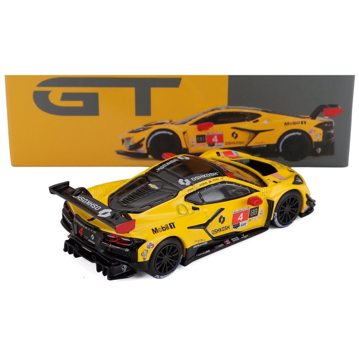 MINI GT CHEVROLET CORVETTE Z06 GT3.R 5.5L V8 PRATT MILLER MOTORSPORTS N 4 IMSA 24h DAYTONA 2025 NICKY CATSBURG - TOMMY MILNER