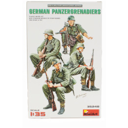 MINIART FIGURES SOLDIER MILITARY GERMAN PANZERGRENADIERS 1/35