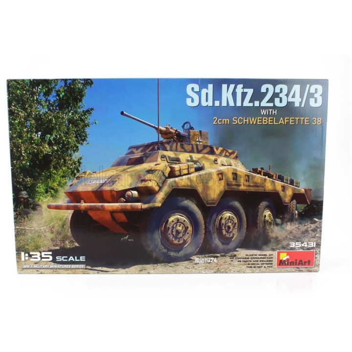 MINIART TANK SD.KFZ. 234/3 MILITARY 1945 1/35