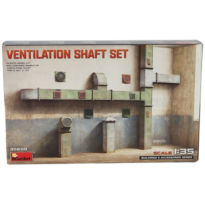 MINIART ACCESSORIES VENTILATION SHAFT MILITARY SET 1/35