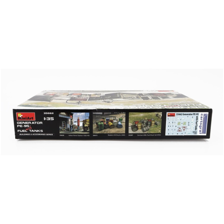 MINIART ACCESSORIES GENERATOR PE-95 WITH FUEL TANKS 1/35