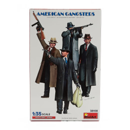 MINIART FIGURES AMERICAN GANGSTER 1/35